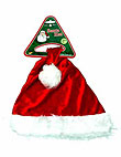 Crushed Santa Hat 
